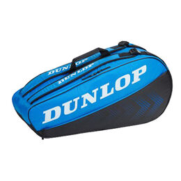 Tenisové Tašky Dunlop D TAC FX-CLUB 6RKT BLACK/BLUE
